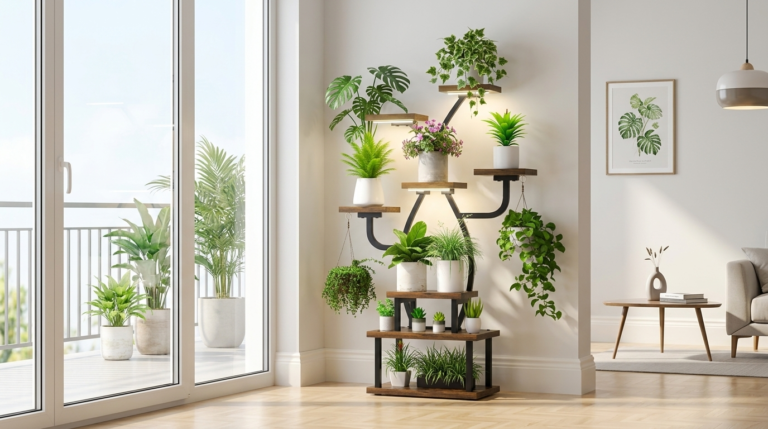 Elevate Your Home with an 8-Tiered Smart Plant Stand