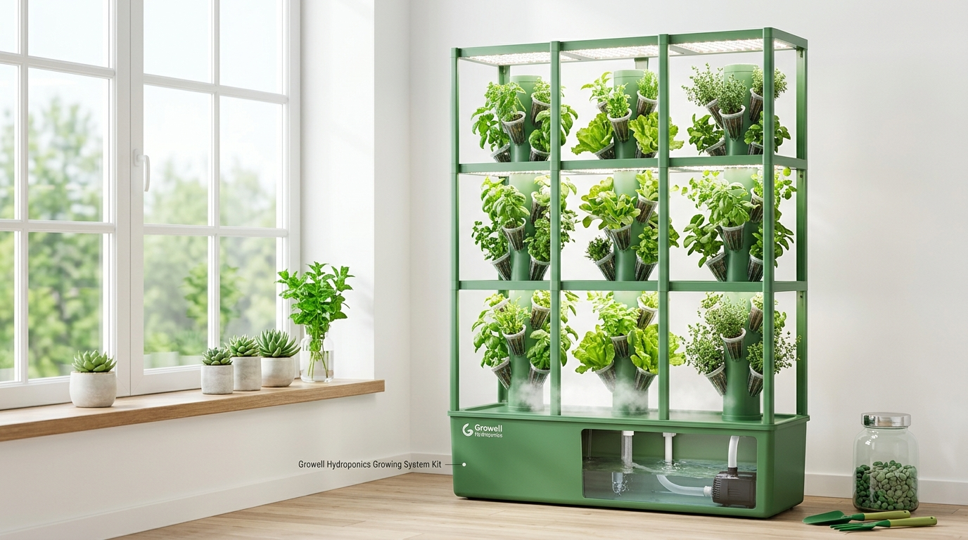 Mastering Hydroponics with the Growell Vertical Kit